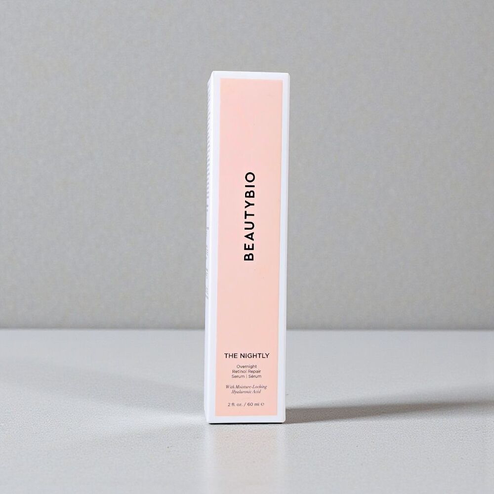 Beauty Bio The Nightly Overnight Retinol Repair Serum 2oz 60ml Sealed XL SIZE